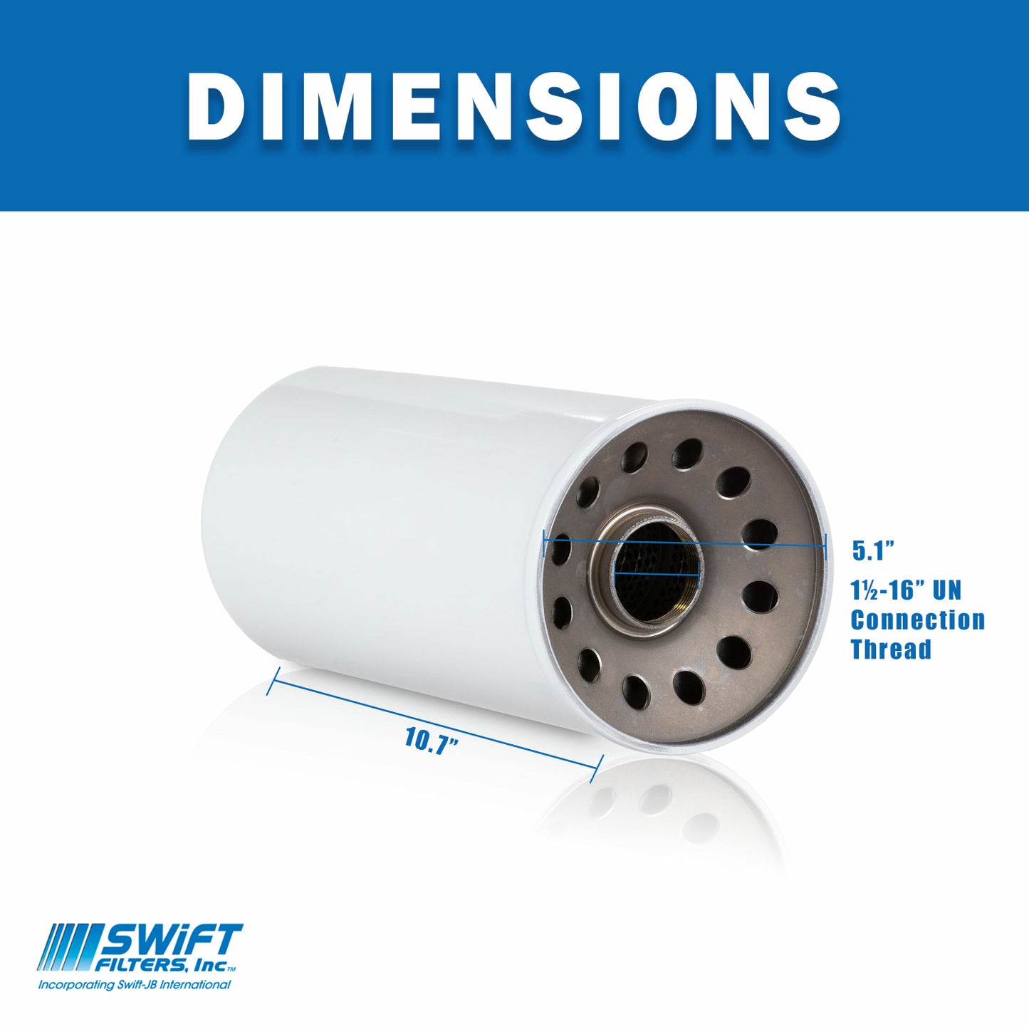 Spin-On Filter Element SF560MGE-V 3 Micron Microglass