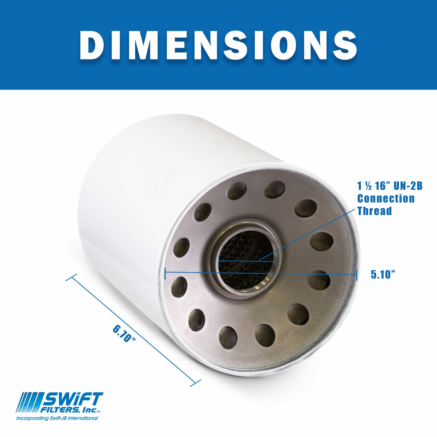 Spin-On Filter Element SF580MG 3 Micron Microglass