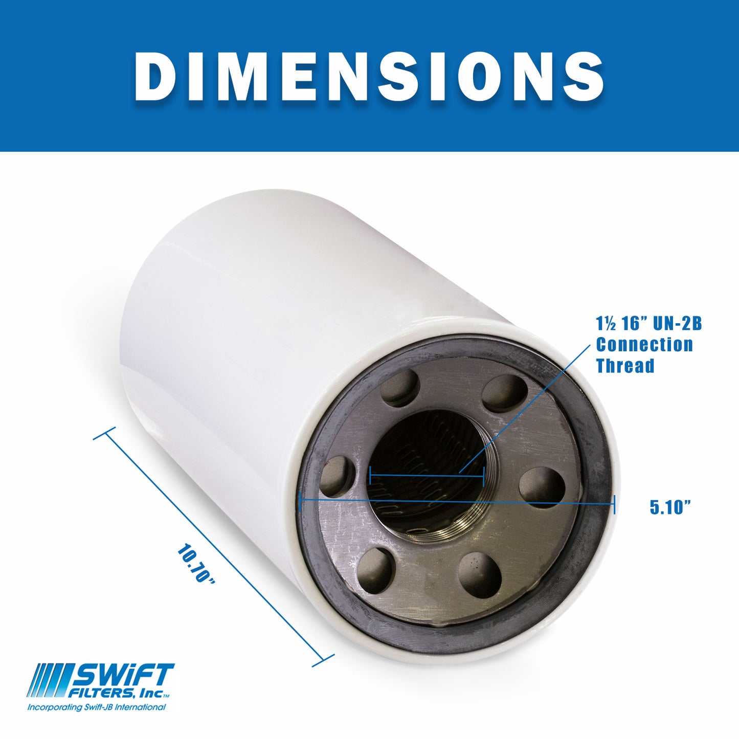 Spin-On Filter Element SF580MGE 12 Micron Microglass