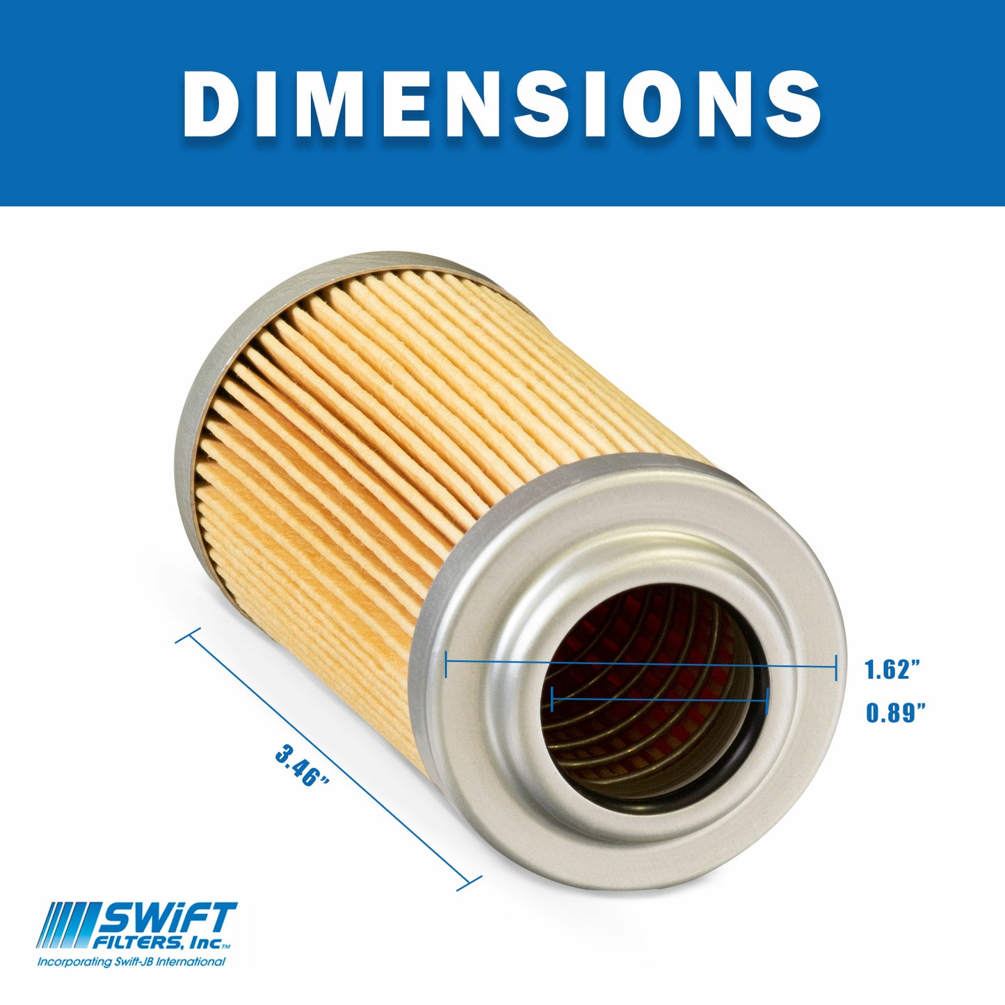 Cartridge Filter Element SF6235-3A-05C 5 Micron Cellulose