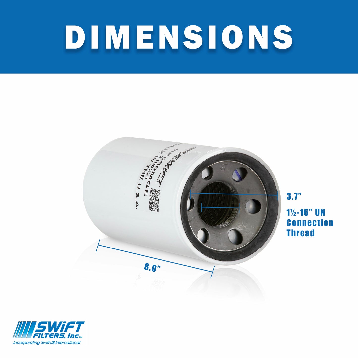 Spin-On Filter Element SF690MGE 25 Micron Microglass