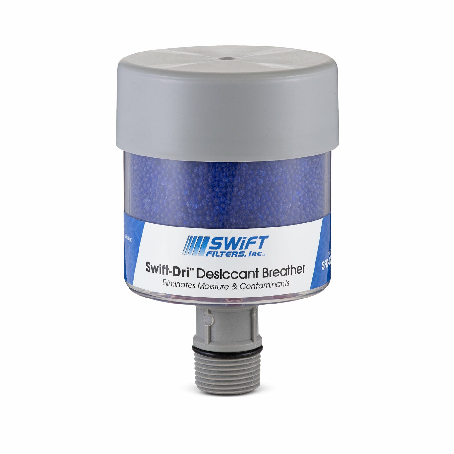 Desiccant Breather with Check Valve SFD-020-CV Moisture Retention: 4.8 fl. oz.